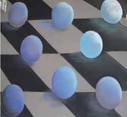 Les boules bleues